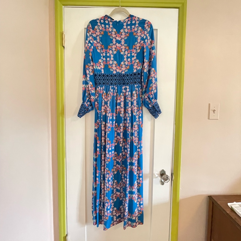 Blue Sandro Paris Maxi Dress